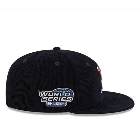 Boston Red Sox Throwback Corduroy 59FIFTY Fitted Cap - Picture 2 of 4